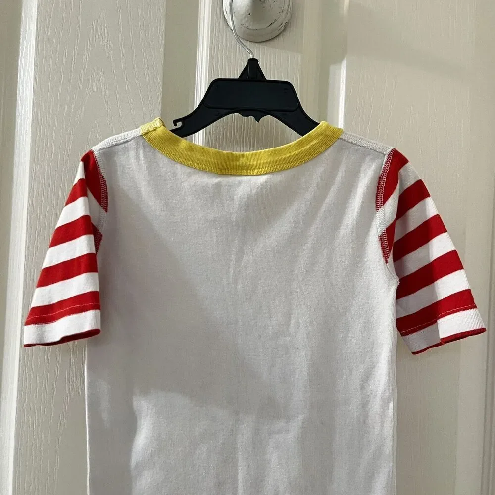 Hanna Andersson Toy Story 4 Jessie Short Sleeve Pajama Top Girls Size 130 US 8